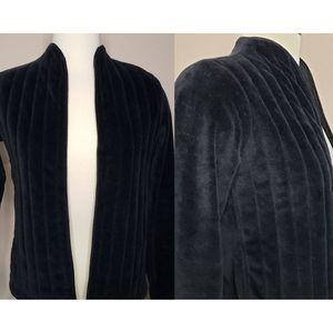 Vintage • quilted cardigan